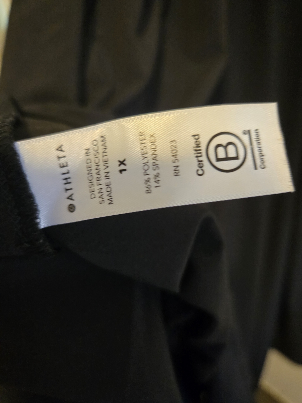 Athleta Black Presidio Traveler Scoop-Neck Sleeveless Dress - Picture 6 of 6